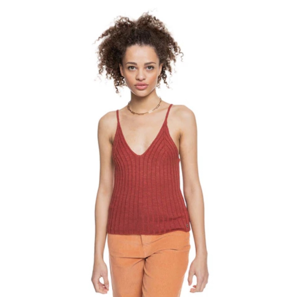 Women's Roxy Orange Knit Top